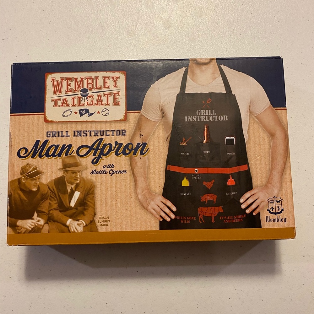 New Grill Master Man Apron